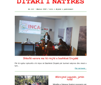 Ditari Natyrës nr.114 - Nëntor 2022